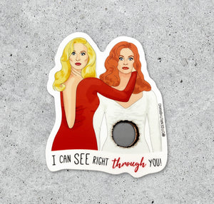 Death Becomes Her Sticker - Indie Indie Bang! Bang!