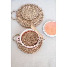 Load image into Gallery viewer, Stoneware Brie Baker with Bamboo Spreader  - Pink - Indie Indie Bang! Bang!