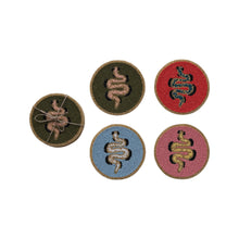 Load image into Gallery viewer, Snake Beaded Coaster Set/4 - Indie Indie Bang! Bang!