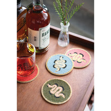 Load image into Gallery viewer, Snake Beaded Coaster Set/4 - Indie Indie Bang! Bang!