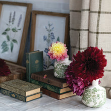 Load image into Gallery viewer, Stoneware Vase with Botanicals