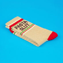 Load image into Gallery viewer, Pasta Slut Gym Crew Socks