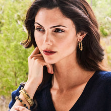 Load image into Gallery viewer, BERRY Icon Medium Hoop Earrings - Gold | Capucine De Wulf