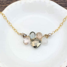 Load image into Gallery viewer, Paris Mini Katie Gem Necklace | Anna Balkan Designs