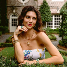 Load image into Gallery viewer, Mermaid Garden Fleur Vine Ring - Mother Of Pearl | Capucine De Wulf