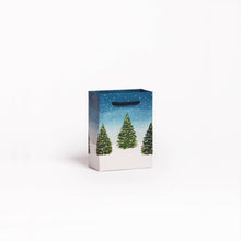 Load image into Gallery viewer, Snowy Trees Holiday Gift Bags