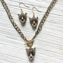 Load image into Gallery viewer, Vintage Inspired Cheetah Jewelry 