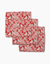Load image into Gallery viewer, Cardinal Canopy Dishcloth Set | Geometry
