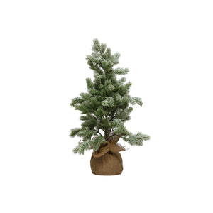 Faux Pine Tree in Burlap Base - Indie Indie Bang! Bang!