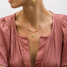 Load image into Gallery viewer, Sunburst Gold Necklace
