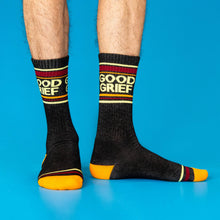 Load image into Gallery viewer, Good Grief Gym Crew Socks - Indie Indie Bang! Bang!