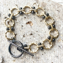 Load image into Gallery viewer, Matte Gold &amp; Silver Roped Chain Bracelets
