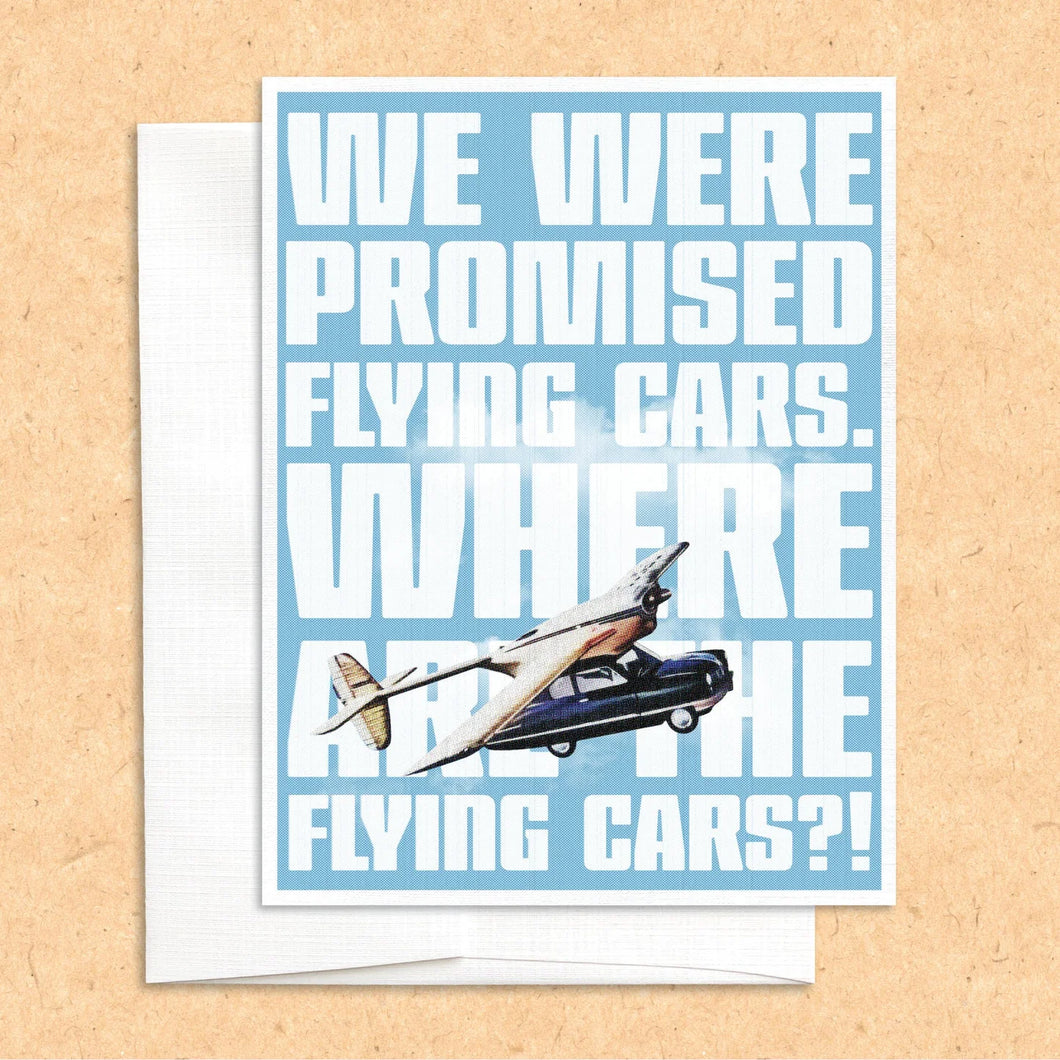 Where are The Flying Cars Card