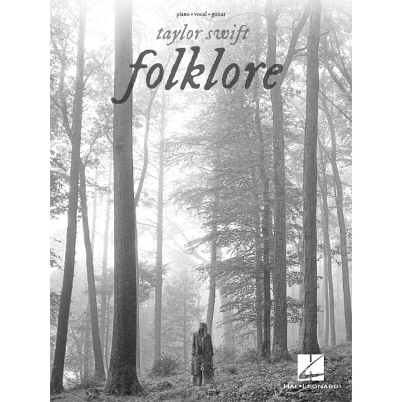 Folklore Taylor Swift - Piano/Vocal/Guitar Songbook - Indie Indie Bang! Bang!