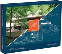 Load image into Gallery viewer, Frank Lloyd Wright Double Sided Puzzle - Indie Indie Bang! Bang!