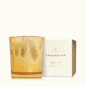 Frasier Fir Gilded Gold Poured Candle - Indie Indie Bang! Bang!