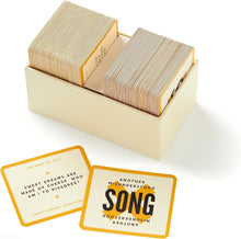 Load image into Gallery viewer, Misunderstood Songs – Party Game with 300 Cards Featuring Uniquely Incorrect Lyrics of Songs, Suitable for 2-8 Players - Indie Indie Bang! Bang!