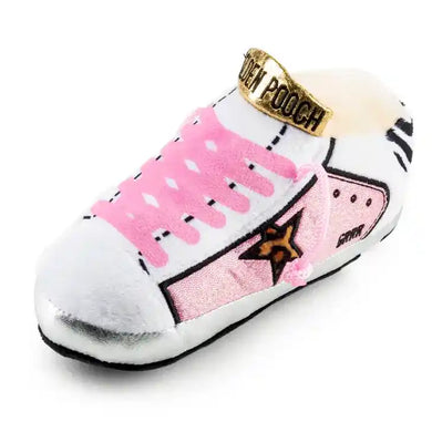 Pink Golden Pooch Sneaker Plush Squeaky Dog Toy - Indie Indie Bang! Bang!