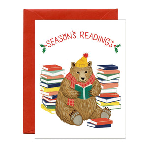 Season's Readings Bear With Books - Indie Indie Bang! Bang!