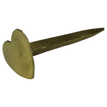 Load image into Gallery viewer, Gold Brass Heart Wall Nail - Indie Indie Bang! Bang!