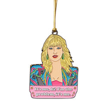 Load image into Gallery viewer, Taylor It&#39;s Me, Hi! Enamel Ornament - Indie Indie Bang! Bang!