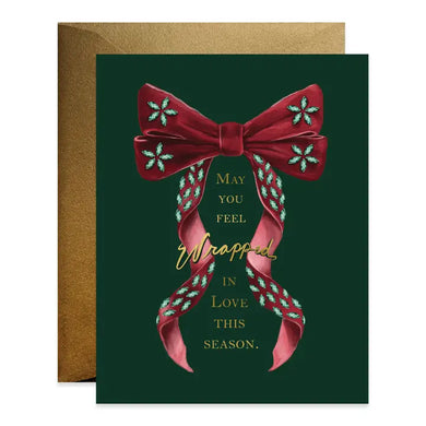 Wrapped in Love Holiday Card