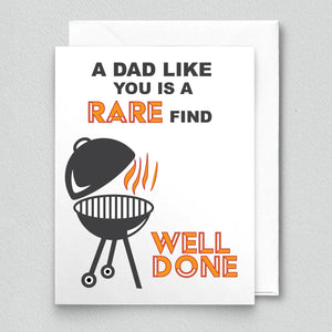 Dad, Well Done Card - Indie Indie Bang! Bang!