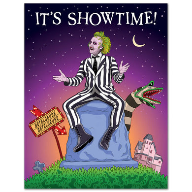 It's Showtime Birthday Card - Indie Indie Bang! Bang!