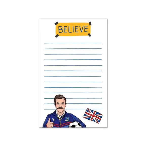 Ted Believe Notepad - Indie Indie Bang! Bang!