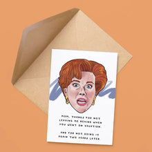 Load image into Gallery viewer, Kevin! Mother&#39;s Day Card - Indie Indie Bang! Bang!