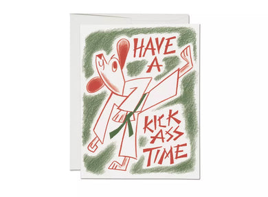 Kick Ass Birthday Card - Indie Indie Bang! Bang!