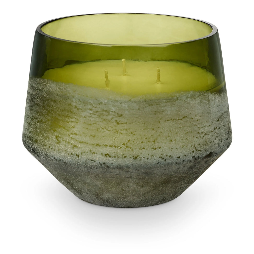 Large Balsam & Cedar Baltic Glass Candle - Indie Indie Bang! Bang!