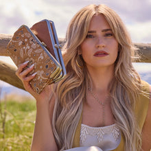 Load image into Gallery viewer, HOBO | Lauren Clutch Wallet in Country Road Bloom - Indie Indie Bang! Bang!