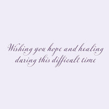 Load image into Gallery viewer, Lavender Wreath Sympathy Card