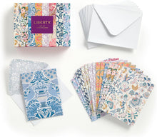 Load image into Gallery viewer, Liberty London – Floral Greeting Assortment Notecard Set - Indie Indie Bang! Bang!