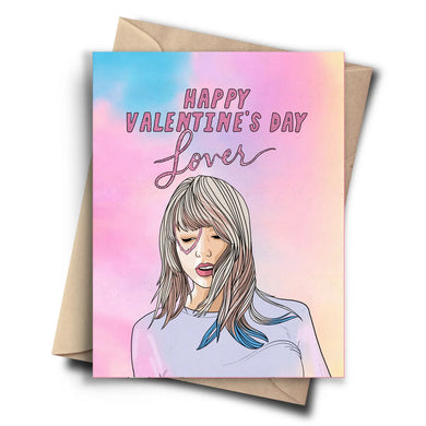Taylor Swift | Happy Valentine's Day Lover Card - Indie Indie Bang! Bang!