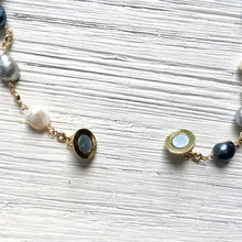 Load image into Gallery viewer, Luxe Pearl &amp; Crystal Choker - Indie Indie Bang! Bang!