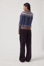 Load image into Gallery viewer, High-Neck Sweater with Geometric Print | MDM