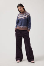 Load image into Gallery viewer, High-Neck Sweater with Geometric Print | MDM