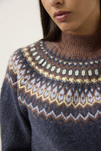 Load image into Gallery viewer, High-Neck Sweater with Geometric Print | MDM