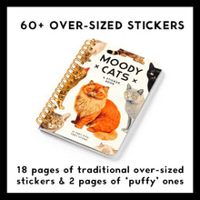Load image into Gallery viewer, Moody Cats Sticker Book - Indie Indie Bang! Bang!