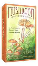 Load image into Gallery viewer, Mushroom Spotter&#39;s Deck - A Field Guide to Fungi &amp; Their Age-Old Wisdom - Indie Indie Bang! Bang!
