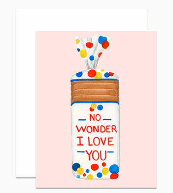 No Wonder I Love You Card - Indie Indie Bang! Bang!