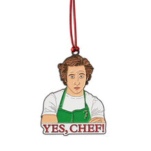 Load image into Gallery viewer, Yes, Chef! Enamel Ornament - Indie Indie Bang! Bang!