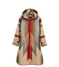 Load image into Gallery viewer, Hooded Jacquard Coat - Wyeth Trail Tan | Pendleton - Indie Indie Bang! Bang!