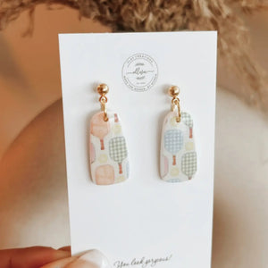 Pickleball Earrings - Indie Indie Bang! Bang!