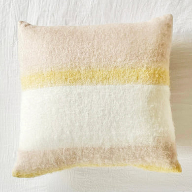Mohair Wide Striped Throw Pillow - Indie Indie Bang! Bang!