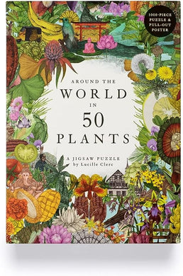 Around the World in 50 Plants Jigsaw Puzzle - Indie Indie Bang! Bang!