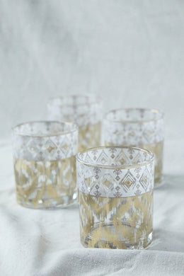 White Twist Rocks Glasses - Indie Indie Bang! Bang!