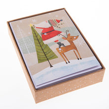 Load image into Gallery viewer, Santa Star Boxed Note Cards